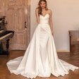 Luxury Cap Sleeves Lace Wedding Dress Mermaid Sweetheart Tulle Bridal Gown With Train Custom Made Robe De Mariee Customize