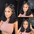 Lace Frontal Wig With Baby Hair Short Pixie Bob Wig Lace Front Wig For Black Women