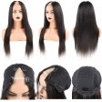 Human Hair V Part Wig, Raw V Part Wig, V Part Cuticle Aligned Human Hair Wigs for Black Women