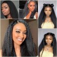 Kinky Straight Wig vendors brazilian hair afro glueless wigs virgin human hair lace front Lace Frontal Wig for Black Women